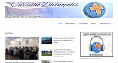 Desktop Screenshot of cursilhodivinopolis.com.br
